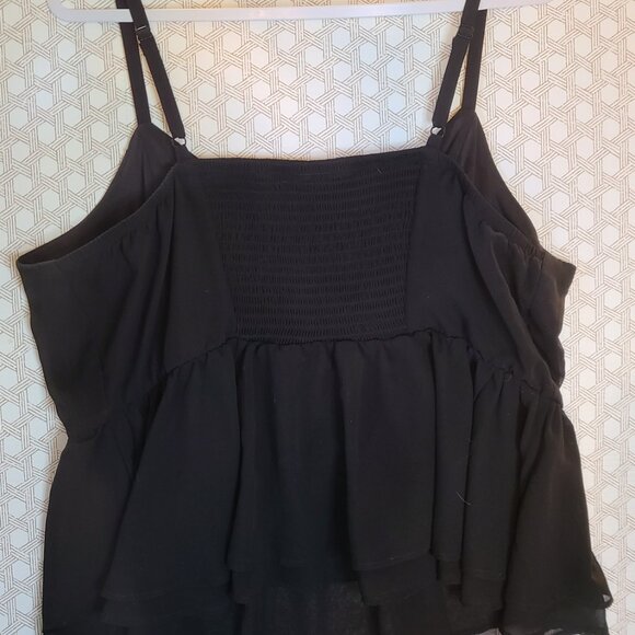 Torrid Peplum Chiffon Midi Cami Plus Size 2 - Picture 6 of 9